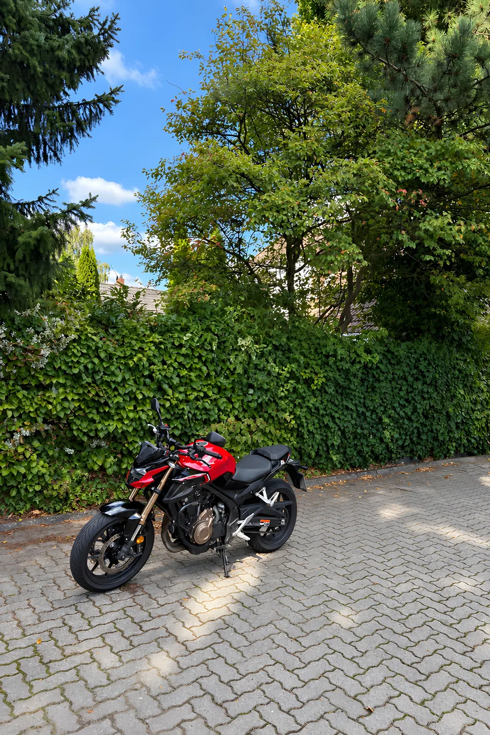 Honda CB500 der Fahrschule Todzi